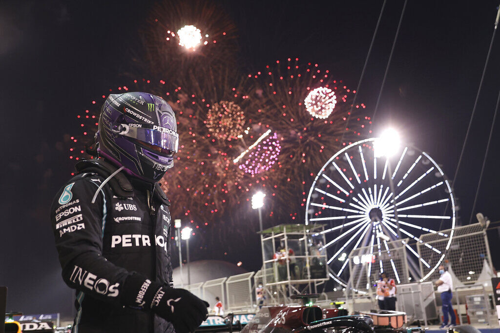 APTOPIX Bahrain F1 GP Auto Racing